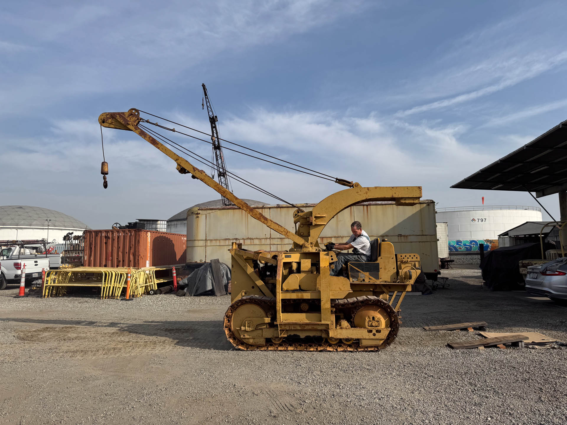 International TD9 Crane