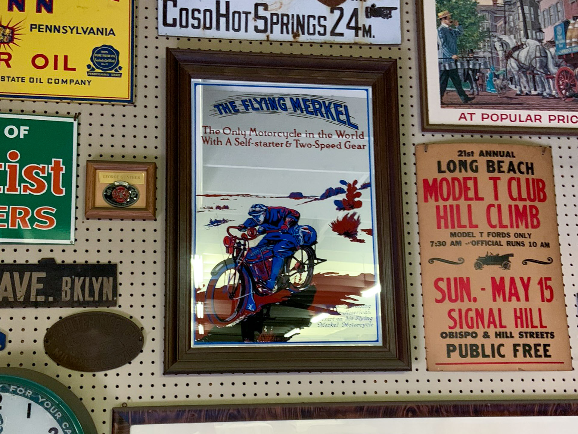 Flying Merkel Mirror